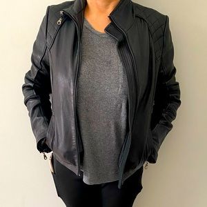 DKNY GENUINE LEATHER Jacket